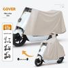 Women's Electric Car Rain Cover - Long, Full Body, Storm-Proof, One-Piece Thickened and Enlarged Poncho.