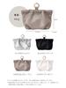 Small Mini Pouch with Spring Closure, Carabiner, Earphones, Drawstring, Cosmetic Pouch, Leather-Look Coin Purse, Palm-Sized, Perfect for Medicines