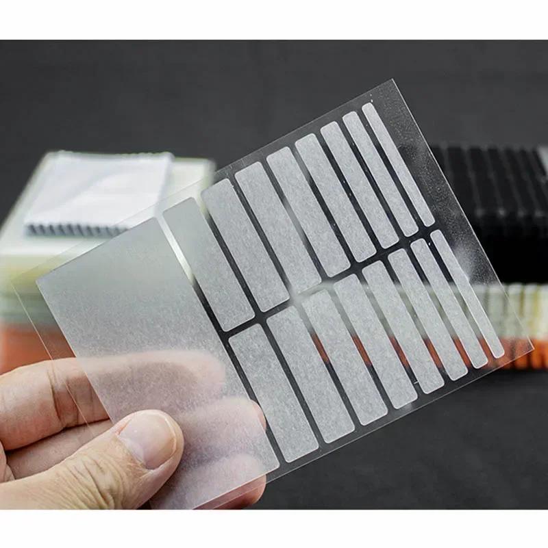 18pcs 2025 New Ring Size Adjuster Invisible Inner Sticker Single-sided Adhesive Anti Slip Shock-absorbing EVA Sponge Pad