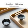 ZISIZ Rectangular Bamboo Tea Tray