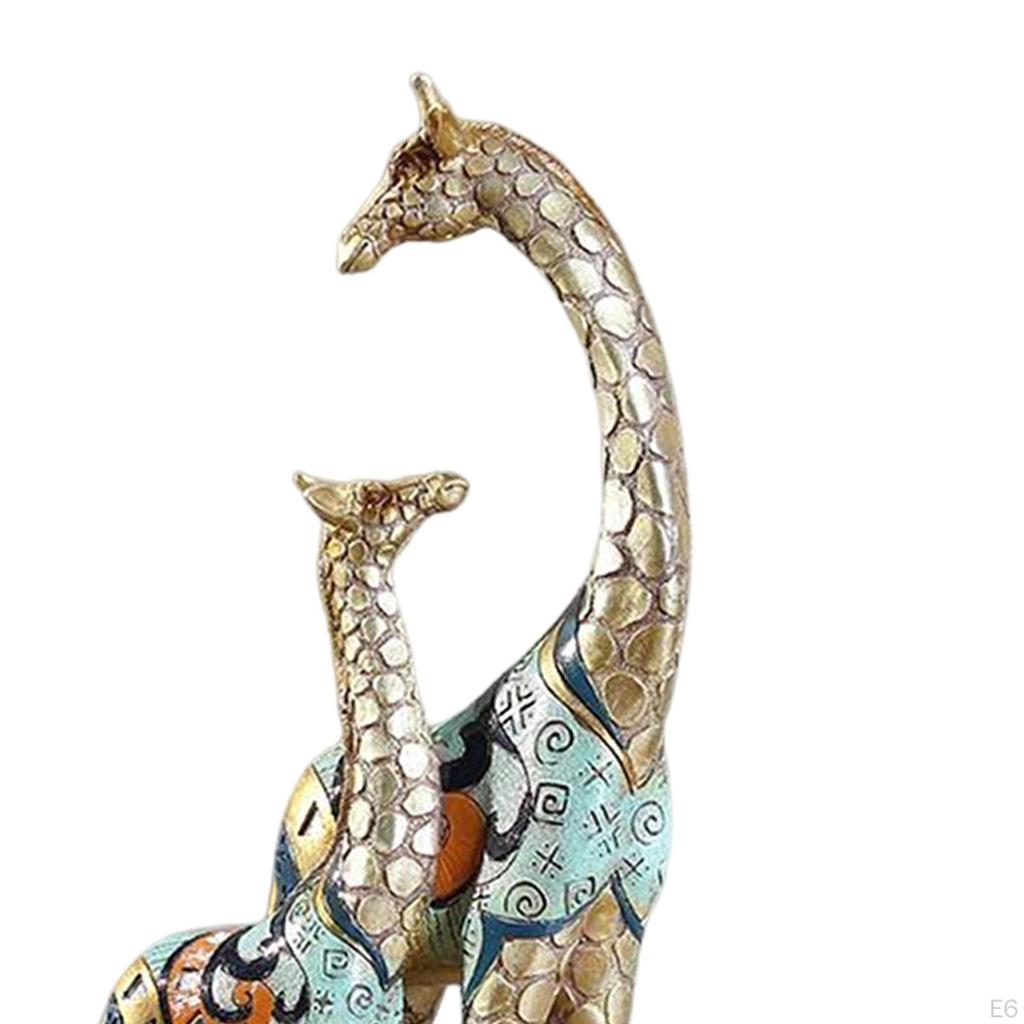 Elegant Giraffe Sculpture for Home Decor - Perfect Bedroom or Entrance