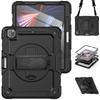360 Rotation Kids Stand Tablet Case for IPad Pro Air 13 11 12.9 10.2 9.7 10 9 8 7 6 5 Th Mini 6 5 4 Cover +Shoulder Strap Funda