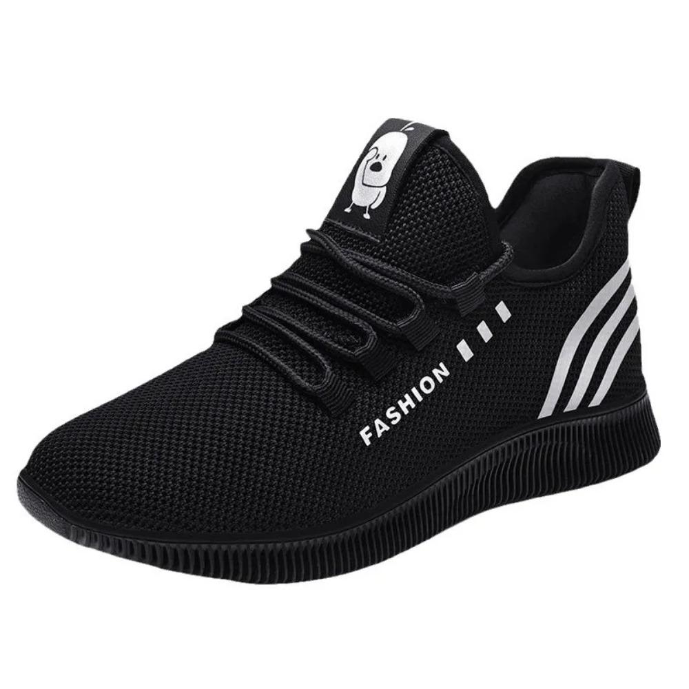 2024 new soft soled non slip shoes Women's breathable mesh footwear Fashion comfort ladies flat Casual lightweight sports shoes