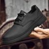 Fashion High quality trendy and fashionable men Shoes Lace Up Men's New Leisure  sneakers Plus size 37-47 Party office shoes