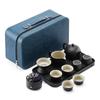 Portable Japanese-Style Ceramic Tea Set With Carry Case Minimalist Travel Cups Tray Office Outdoor Use