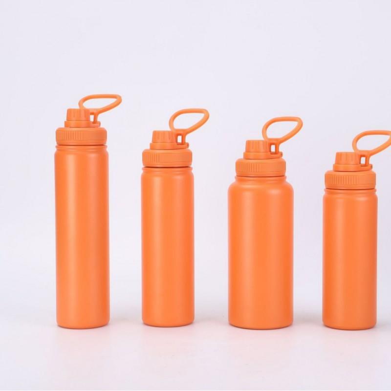 Stainless Steel Vacuum Insulated Thermos Bottle 304 Inner 201 Outer Large Capacity Travel Mug Outdoor Sports Office