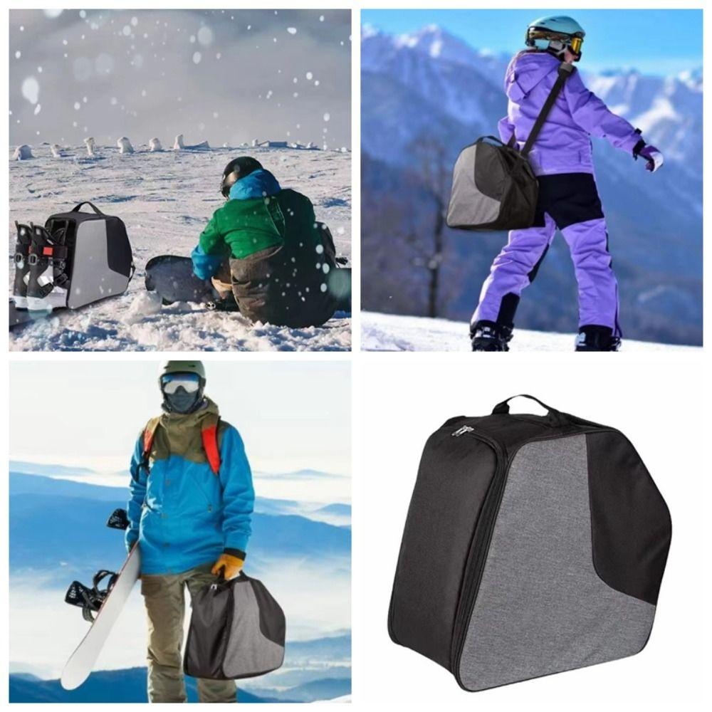 Shoes Gloves Ski Boot Bag Winter Snow Ski Crossbody Bag Snowboarding Storage Bag Ski Pack