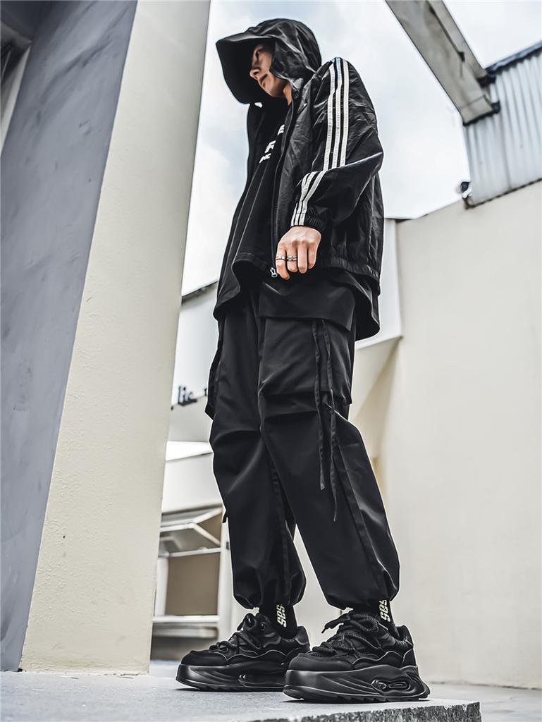 Herrskor Platt Mesh Andningsbara Casual Sport Tjock Sula Trend Alla Utomhus Gång Löpning Sneakers Mode Student Board Shoe