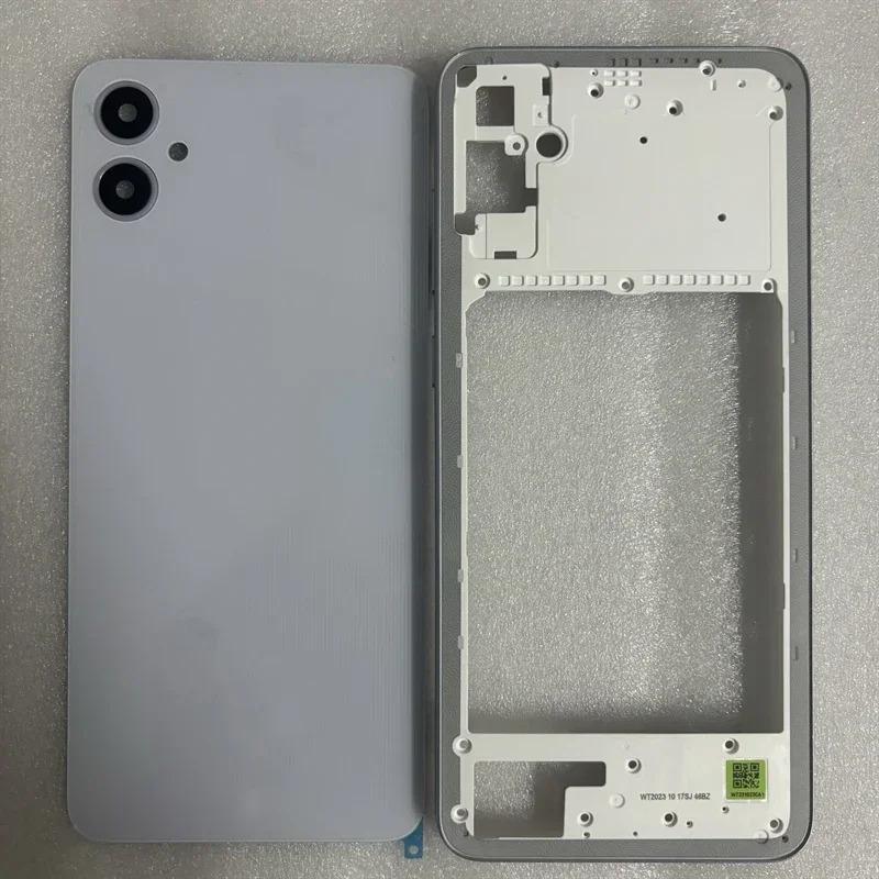 Full Housing Case For Samsung Galaxy 05 SM-055F 055 Middle Frame CoverBattery Back Cover Rear Cover Repair Parts
