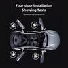 2026 Hot Car Door Welcome Light LED HD Projector Lamp Decoration For Skoda Octavia Superb Rapid Kodiaq Karoq Fabia Kamiq Enyaq Y