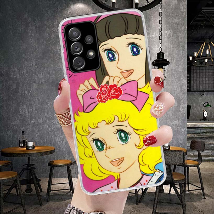 Anime Candy Phone Case For Samsung Galaxy A13 A14 A15 A16 A17 A53 A54 A55 A56 A57 A33 A34 A35 A36 A37 A23 A24 A25 A26 Galaxy A13