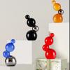 Geometric Colored Glass Spheres Spliced Crystal Ball Crystal Bubble Decorative Figurines Home Decoration Accessories
