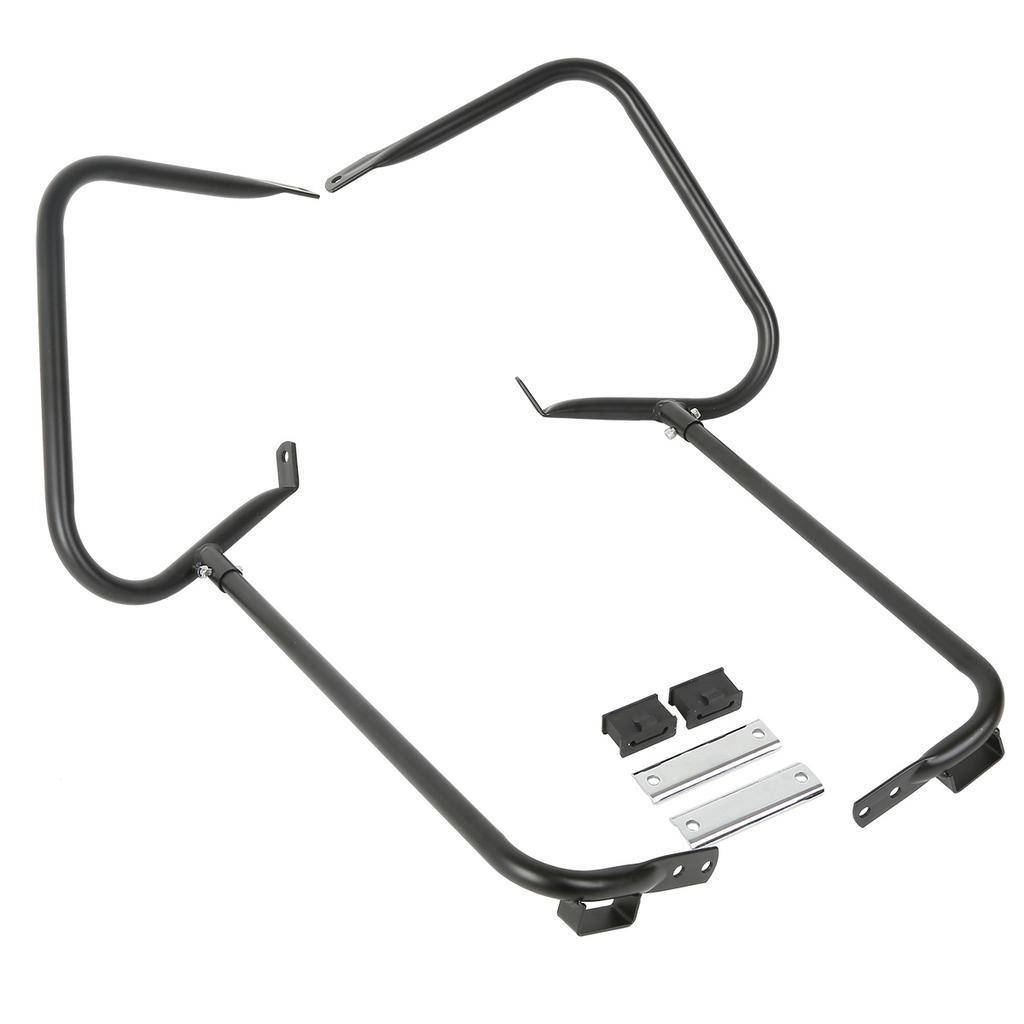 Motorcycle Saddlebag Guard Bracket Bar For Harley Touring Electra Glide Street Glide 1997-2008