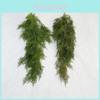 Green Faux Plant Wall Hanging With Realistic Ferns For Home Decor And Event Decoration