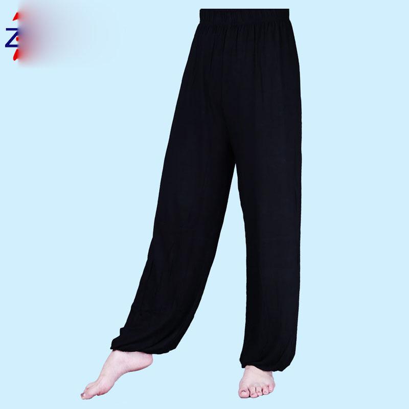 Pantalon lanterne Tai Chi Unisexe - Coupe ample Vêtements de Fitness et de Performance pour Printemps/Été