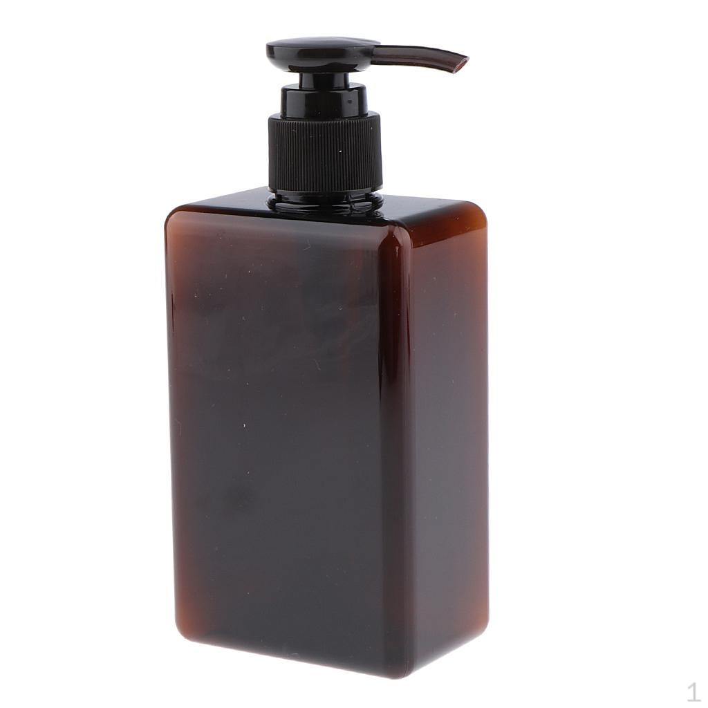 280 ml Empty Soap Bottle with Refillable Dispensing Containers for Storing Conditioner, Body Hair