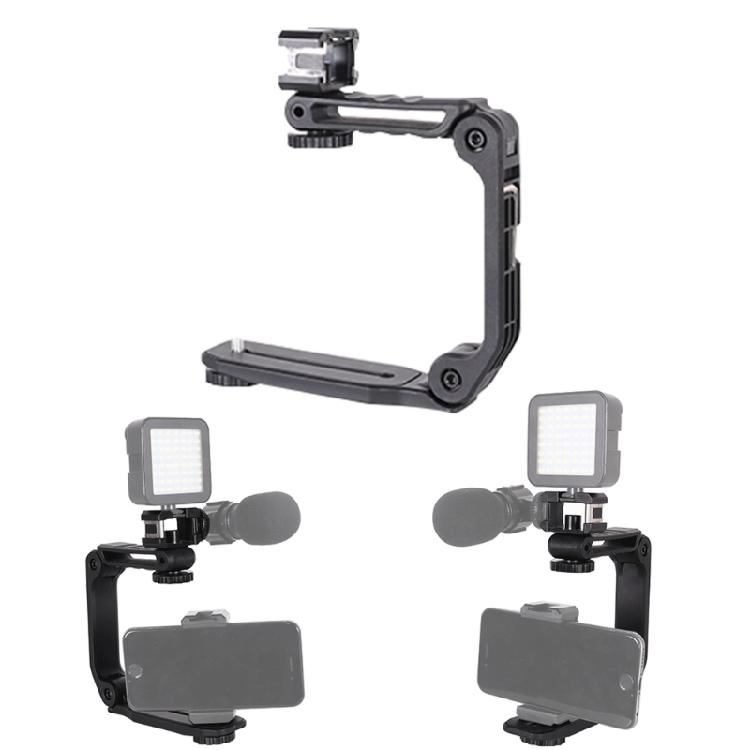 Professional Handle Video Grip for Smartphones Bracket Video Stabilizer Bracket