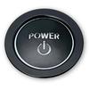MARUHADO Engine Start Button Cover for Toyota Aluminum Car Starter Ring Button Ring Black