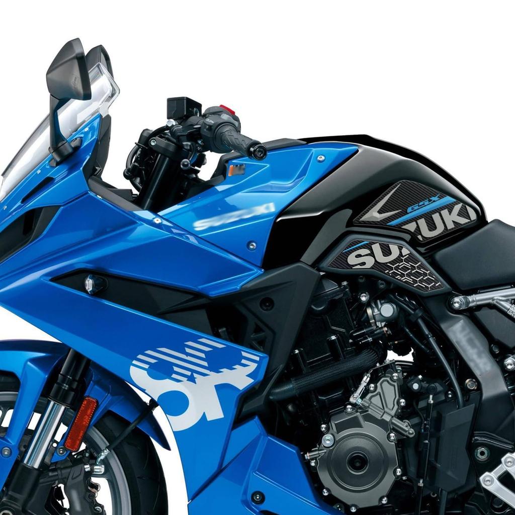 For GSX-8R GSX8R GSX8R GSX-8S GSX8S 2025 Non Slip Carbon Fiber Texture Bottom Side