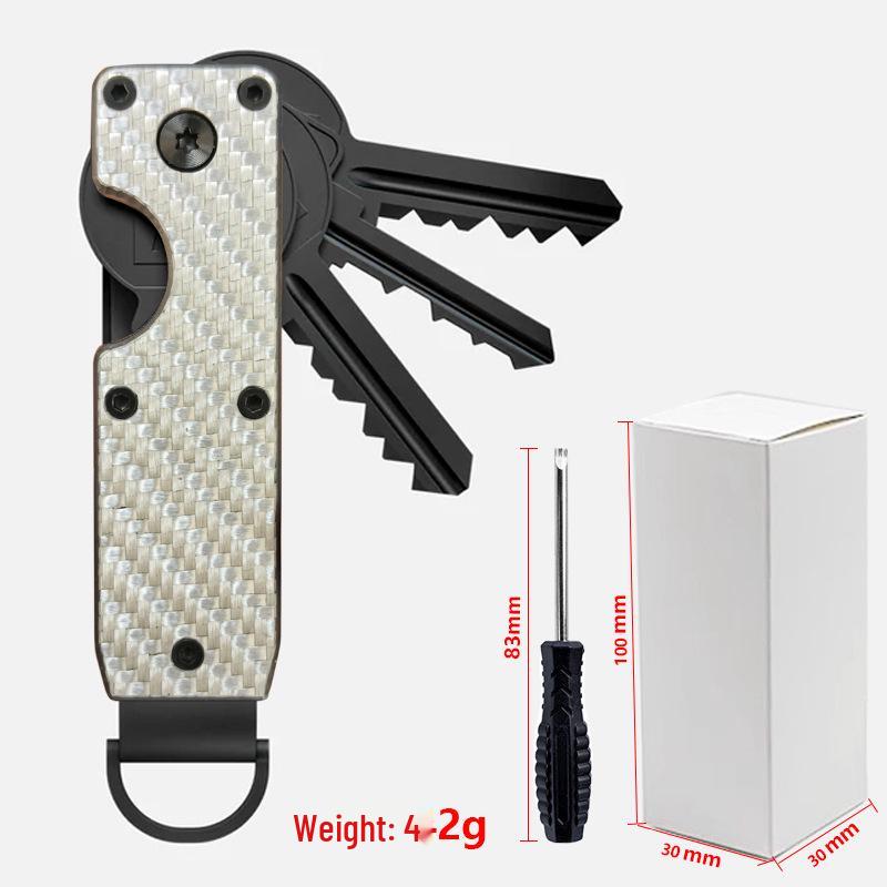 Schlüsselanhänger und Schlüsselorganizer aus Aluminiumlegierung: Das perfekte internationale Geschenk