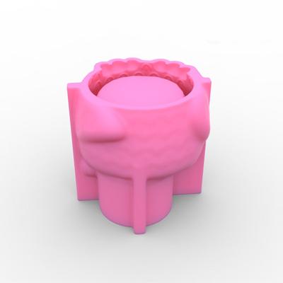 Owl Flowerpot Epoxy Resin Mold Succulent Plant Pot Holder Concrete Plaster Silicone Mould DIY Crafts Decorations Mold