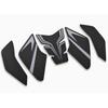 Motorcycle Traction Pads & Tank Pads for Suzuki GSX-8S (2023~) and GSX-8R (2024~) 8BL-EM1AA (Titanium, Left, Middle, Right, Bottom, Set of 5)