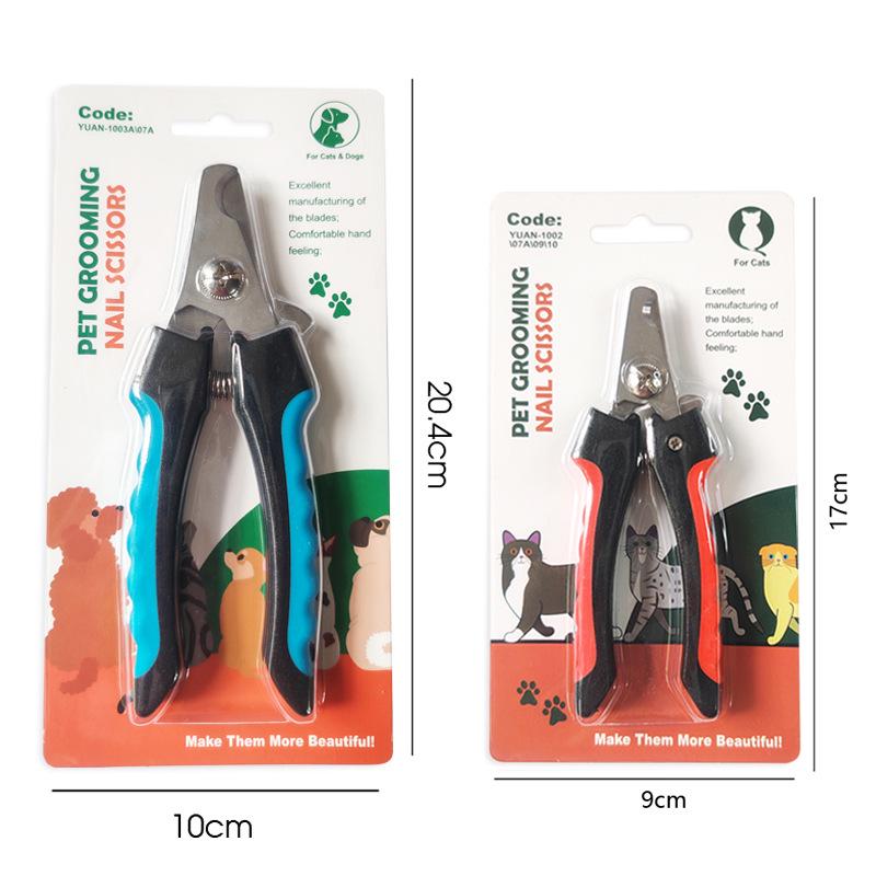 Safety Guard Pet Nail Clippers for Cats and Dogs