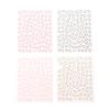 Hollow Heart Sticker For Nail Gold Pink Love For Women Slider Nail Art Decoration Holographic Manicure Accessory