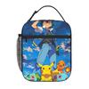 1 Piece Zipper Closure Stand Storage Bag Pocket Pokemon School Lunch Food Box Reusable For Lunch Food Bag