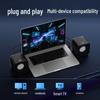 Deli MG400 USB Wired Mini Computer Speaker