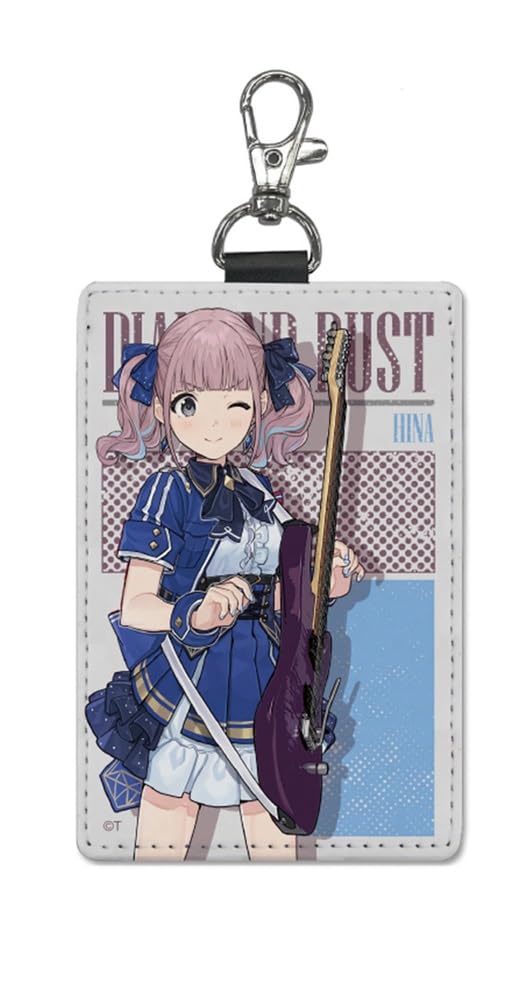 

2D Cospa Girls Band Cry Hina Pass Case Баклажан [Официальный] (с Can)
