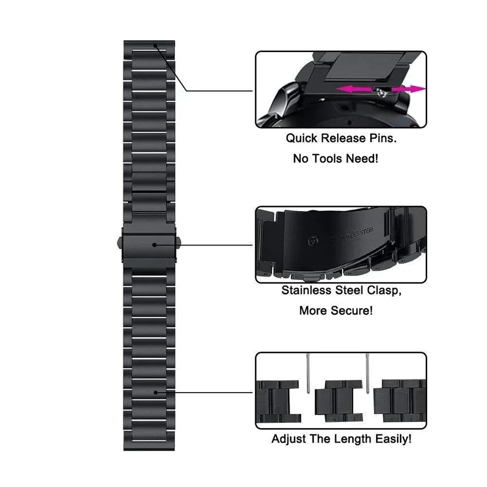 20mm 22mm 18mm Metal Strap For Huawei Watch 5 GT5 Pro 42mm GT6-5-4 41mm Bracelet Huawei Watch 5 4 GT6 GT6-5 Pro GT5-4 46mm Band