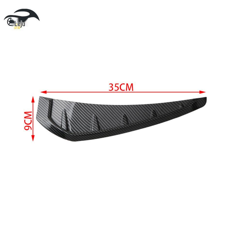 Cross Carbon Fiber Side Fenders: Universal Decorative and Modified Car Body Stickers