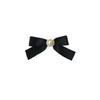 Skin Cancer Black Bow Brooch Pin Awareness Funerals Memorial Pin Simple Black Ribbon Pin  Party