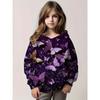Autumn Comfortable Sports Leisure Long Sleeved Pullover Hooded Sweatshirt Children Cartoon Cat 3d Pattern Loose Versatile Pocketless Hoodies