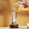 FOME Glass Sport Water Bottle With Time Scale Wine Storage Bottle Outdoor Water Bottle For Coffee Tea Milk Juice 500/750/1000ml