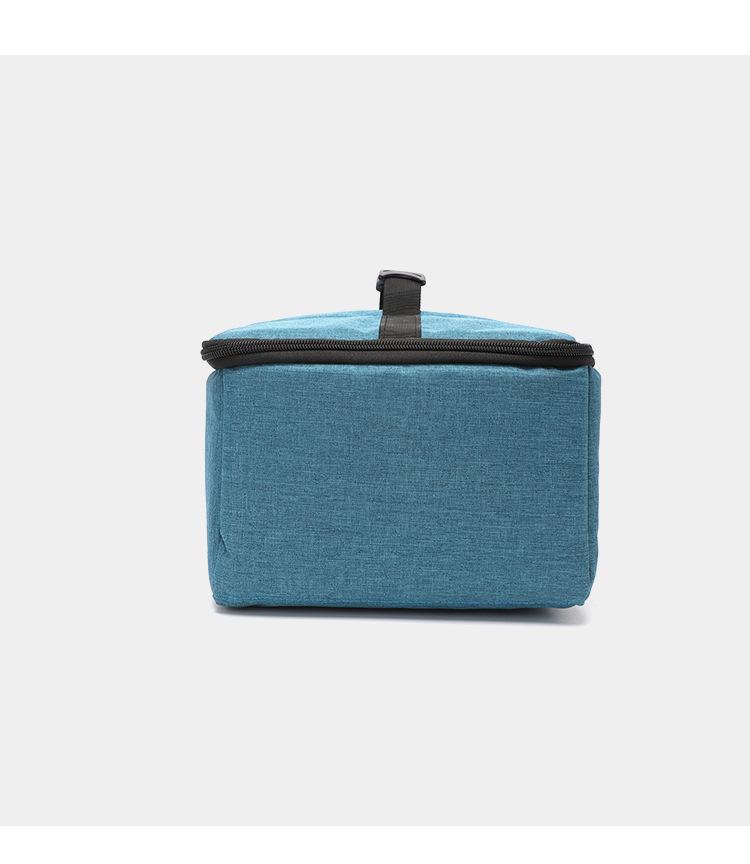 Large Capacity DSLR Camera Insert Bag with Oxford Cloth and Adjustable Compartments