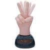 Middle Finger Car Decoration, Middle Finger Car Dashboard | Two Finger Shaking Solar Powered
