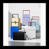 Jiexingzhe 20-inch Multifunction Travel Suitcase