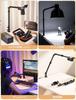 Ulanzi ZJ02 Camera Arm Stand Desk Camera Stand Overhead Photography Tabletop Photography Stand 109cm Telescopic Arm with Screw Ball Head 360 Degree