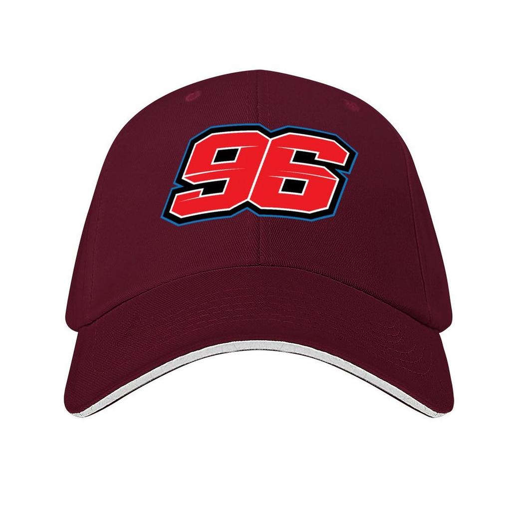 Jake Dixon Number 96 Red Baseball Cap Beach Outing Luxury man cap Trucker Hat Vintage Luxury Woman Mens