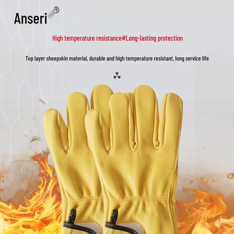 Ancellry Short Welding Gloves