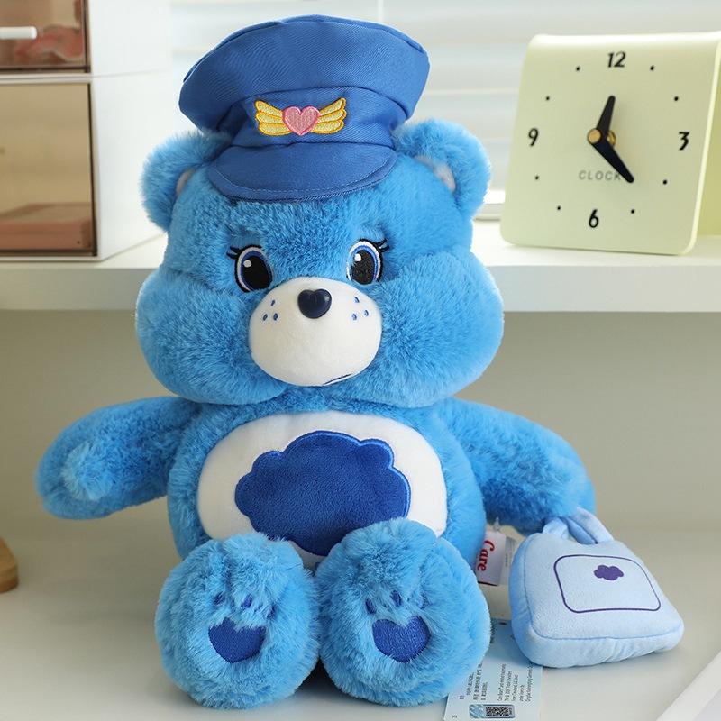 Love Bear Doll Aviation Series Plush Toy Rainbow Bear Doll Gift