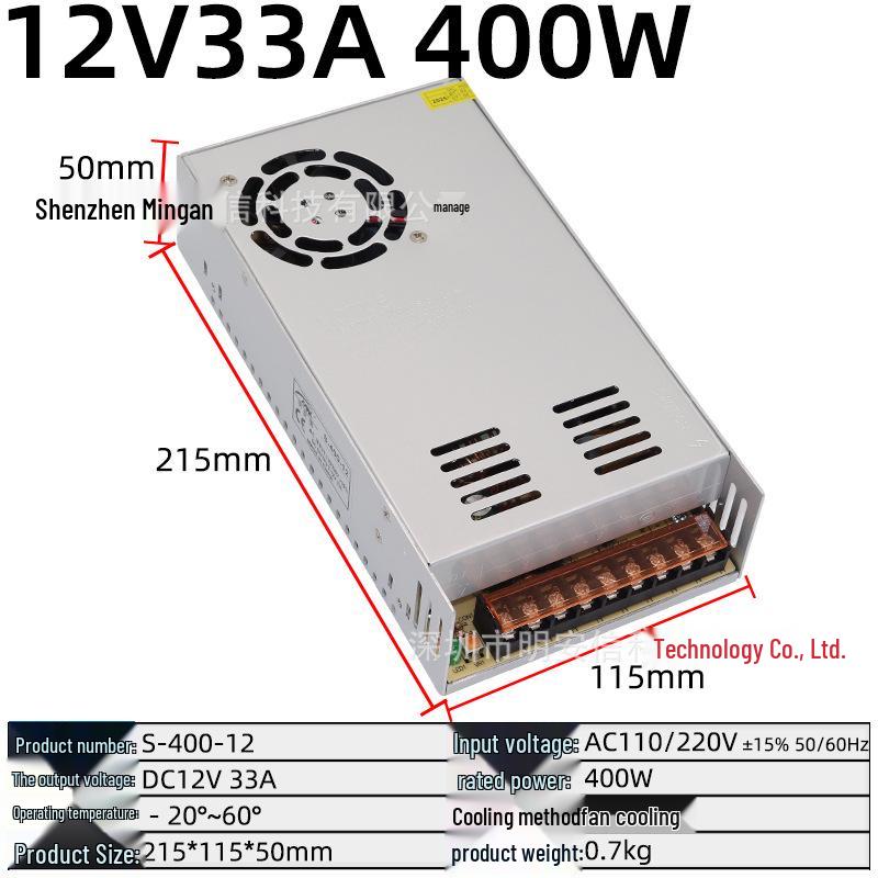 220V to Multi-Voltage Switching Power Supply for LED Strips and Monitors (5V, 12V, 24V, 36V, 48V; 5A-30A)
