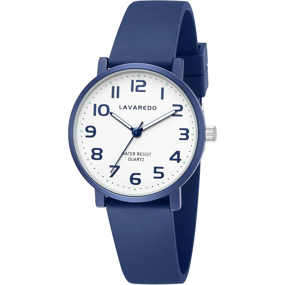 ShunkanSai Analog Exam Watch Silent Second Hand Waterproof Simple Design Unisex for Students