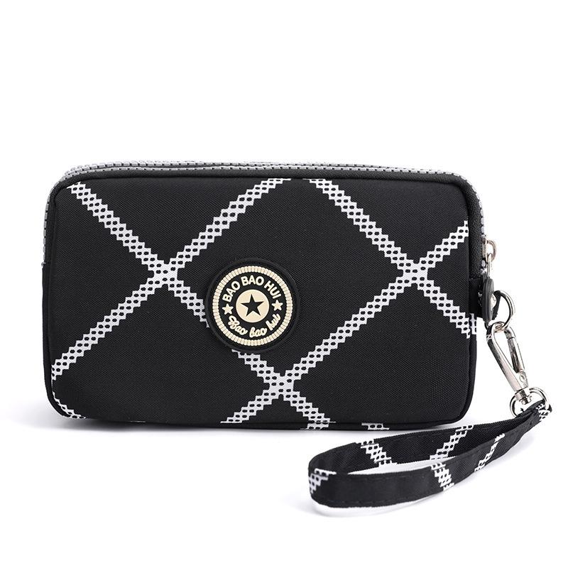 2024 Women's Mini Canvas Wristlet Bag & Coin Purse