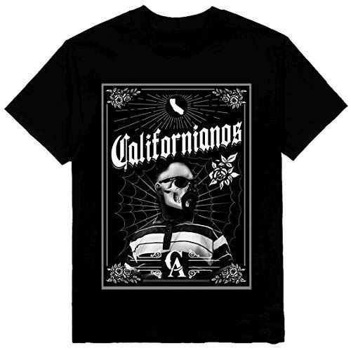 CALIFORNIANOS Mens Heavyweight T-Shirt Shaka WEAR TEE Unisex T-Shirt XXXXL