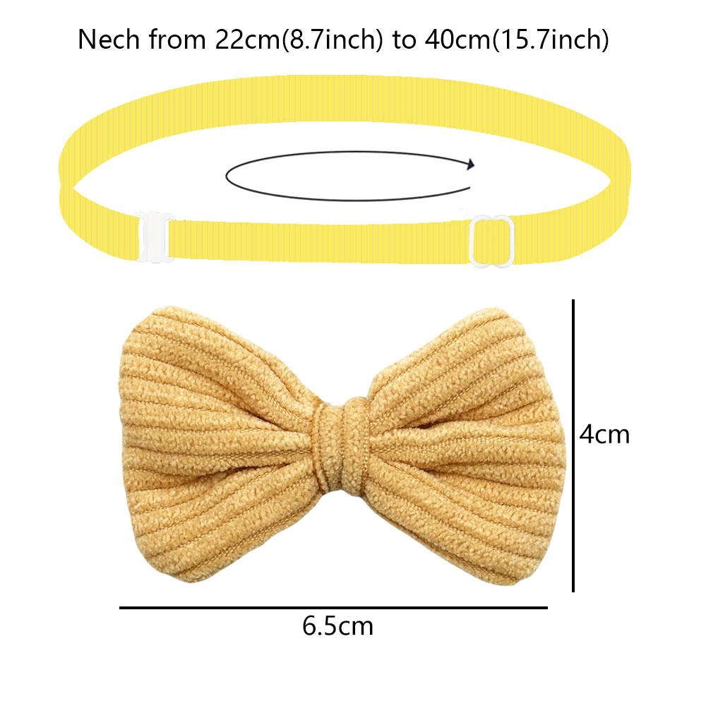 50/100PCS 2025 Dog Bow Ties Grooming Adjustable Solid Bowknot Dog Bowties Neckties Pet Accessories Free Shipping Items
