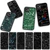 Chemistry Science Chemical Maths Equation Formula Phone Cover Case for Apple iPhone 17 16 11 Pro XS Max XR 6 7 8 Plus + 16E SE