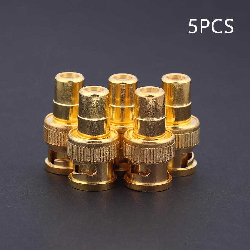 Видео Аудио AV Кабели BNC Штекер на RCA Гнездо Адаптер 75 Ом Позолоченный Разъем BNC Штекер на RCA Гнездо